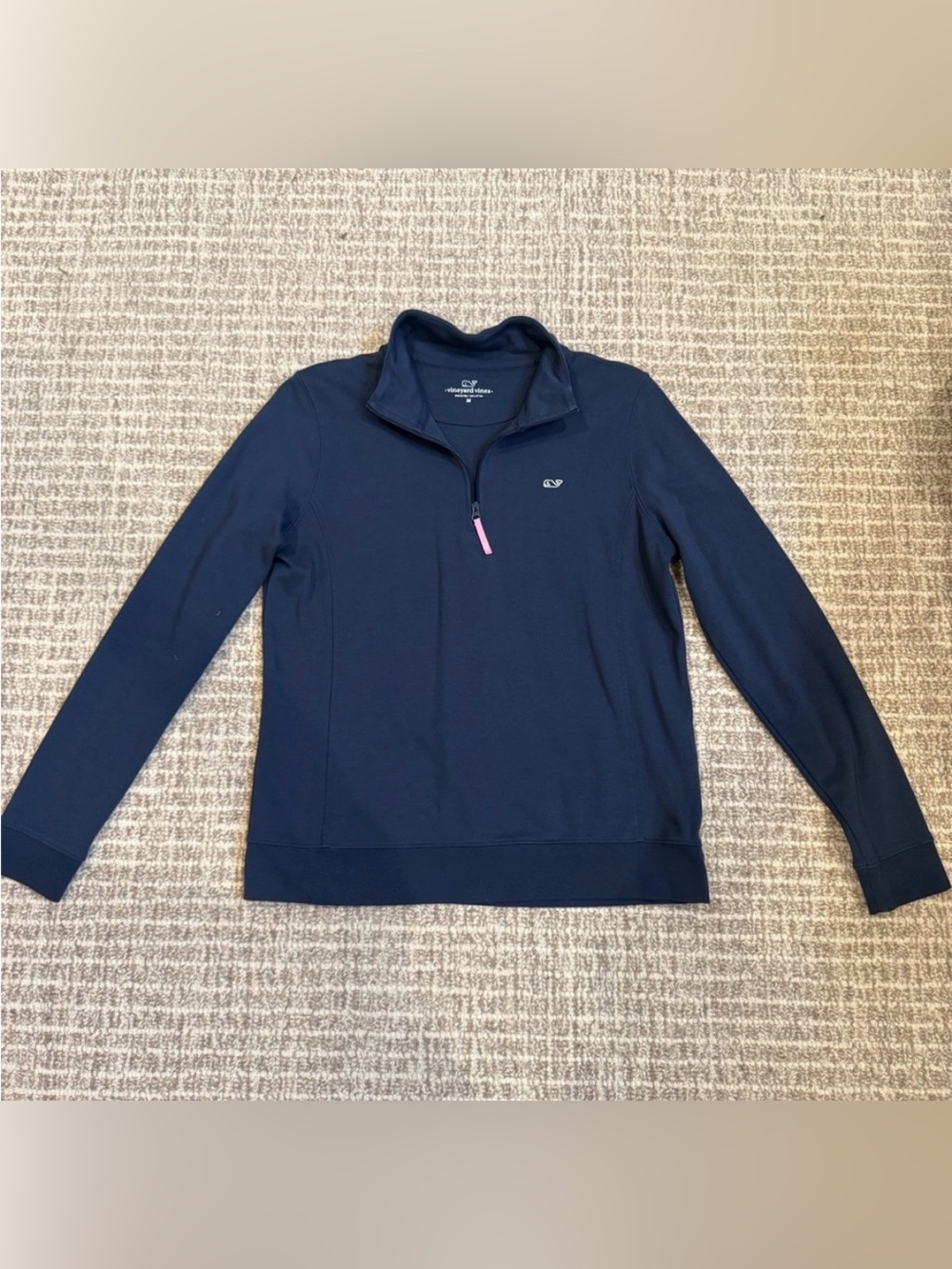Vineyard Vines Women’s Navy Zip-Up Pull over